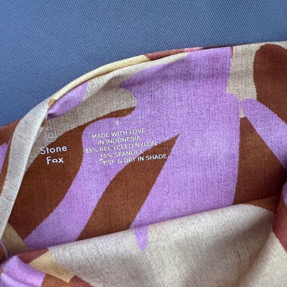 Stone Fox Swim x Free People June Bikini Bottom in Tropic Print NWT Small - Picture 5 of 5